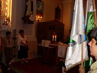 Szentmise a Római Katolikus Templomban